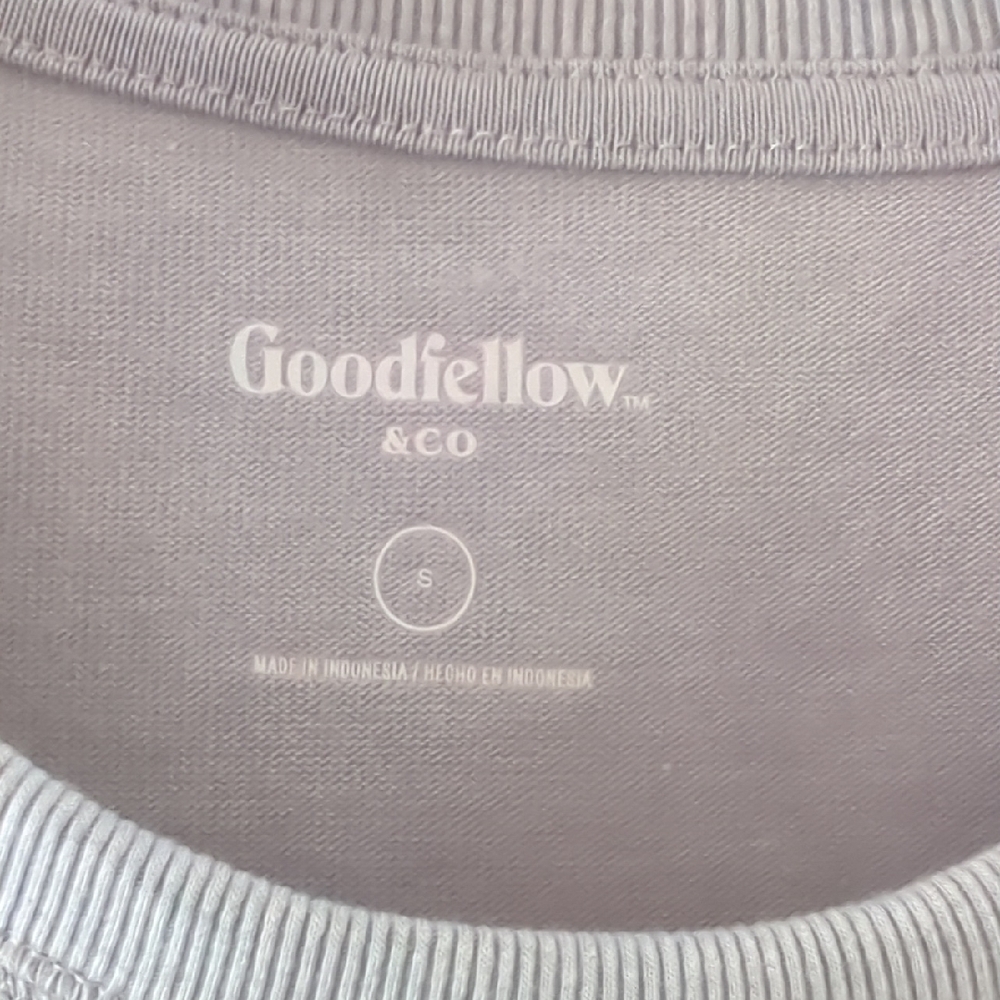 Goodfellow & Co. Long Sleeve Tee - Light Gray - Picture 2 of 7